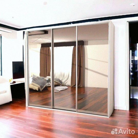 Шкаф-купе в гостиную, доставка и подъем бесплатно