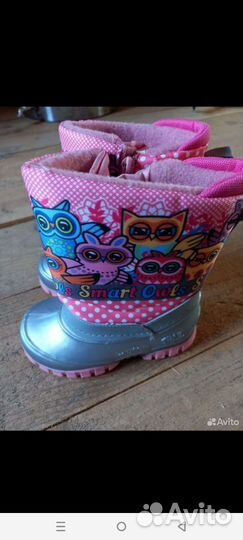 Ботинки зимние для девочки