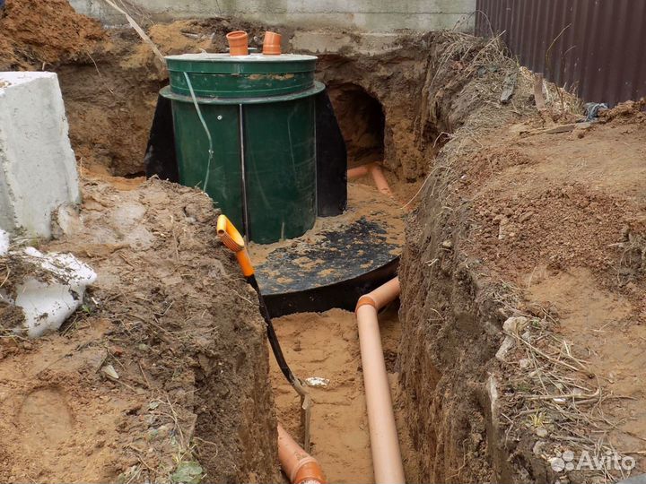 Септик био Диамант 3 энергонезависимый