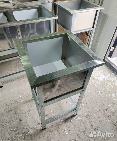 Мойка из нержавейки 50/50 новая