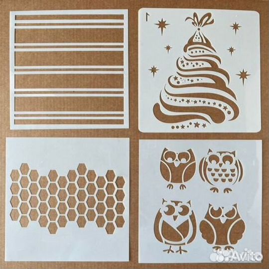 Трафареты пластиковые