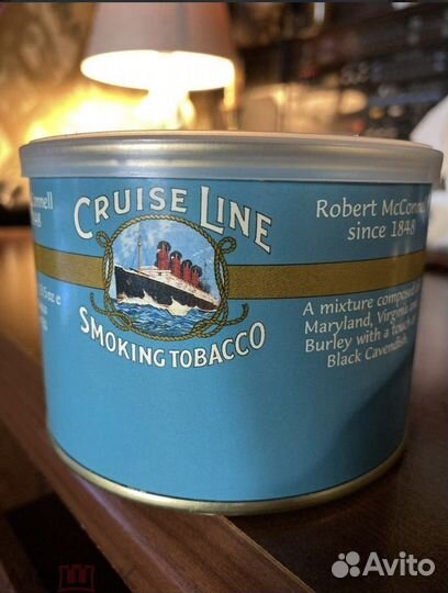 Банка из McConnell Cruise Line, банка