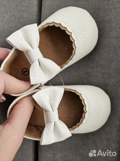 Пинетки для девочки нарядные