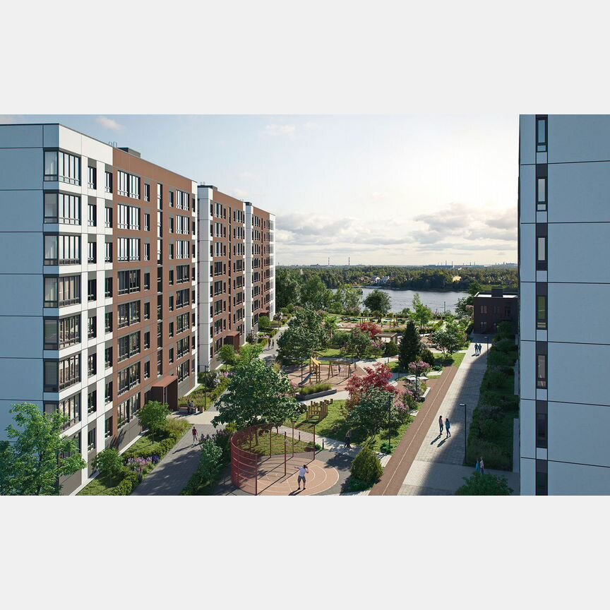 2-к. квартира, 52,2 м², 8/8 эт.