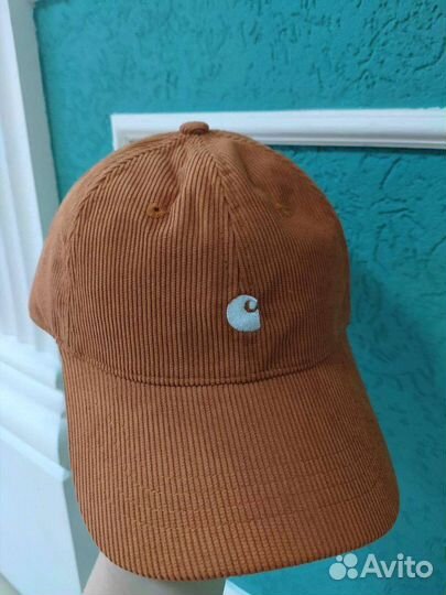 Кепка бейсболка carhartt Вельветовая