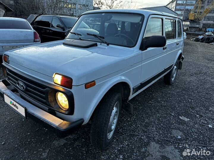 LADA 4x4 (Нива) 1.7 МТ, 2018, 133 000 км