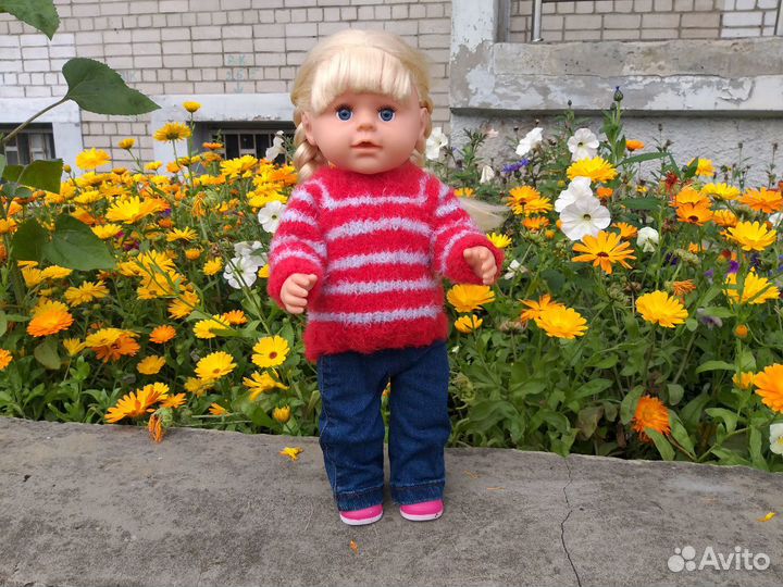 Вязанная одежда для кукол