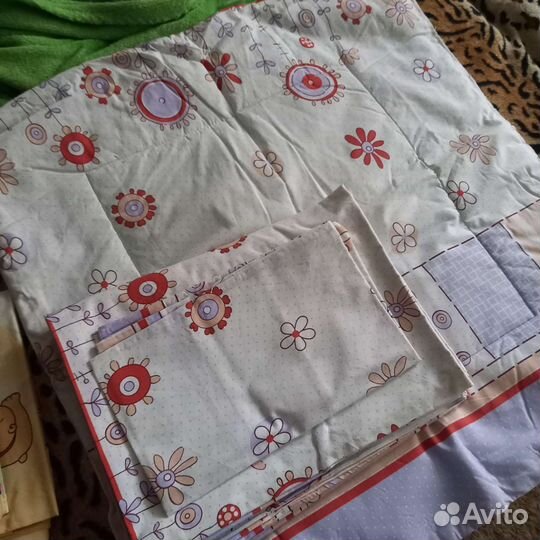 Детское постельное белье в детскую кроватку