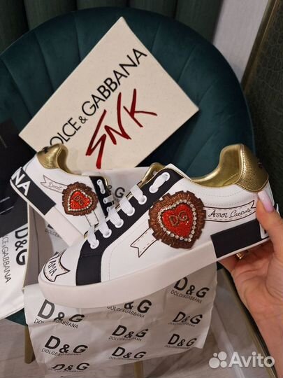 Кроссовки кеды Dolce gabbana женские