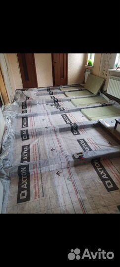 Замена, ремонт деревянного пола. Регулируемый пол