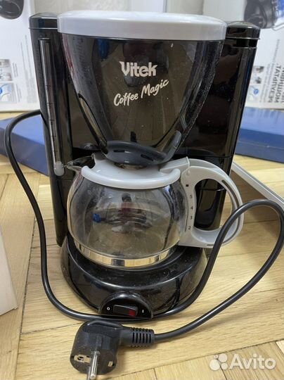 Кофеварка Vitek vt-1501 BK