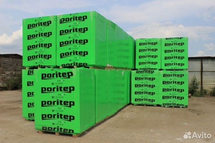 Поритеп Poritep Блоки газосиликат пеноблоки