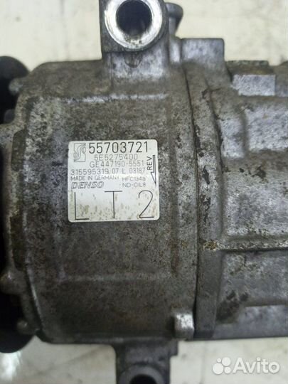 Компрессор кондиционера Opel Corsa D Z13DTH 2007