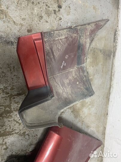 Fiat doblo задний бампер