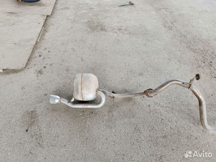 Глушитель + средняя часть Lifan x50