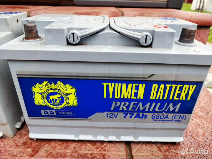 Аккумулятор автомобильный Тюмень Premium 77Ah 670A
