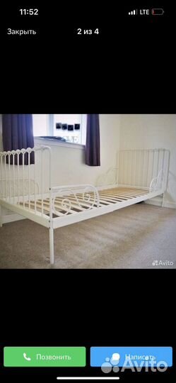 Детская кровать IKEA