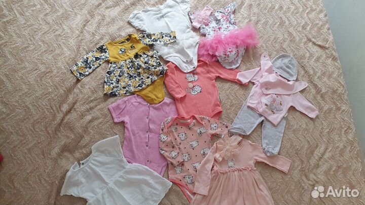 Детские вещи пакетом для девочки
