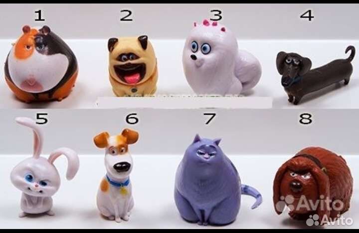 Love is, Винни, Калимеро, Ино, игрушки из киндеров