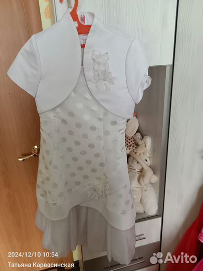 Платье для девочки 140