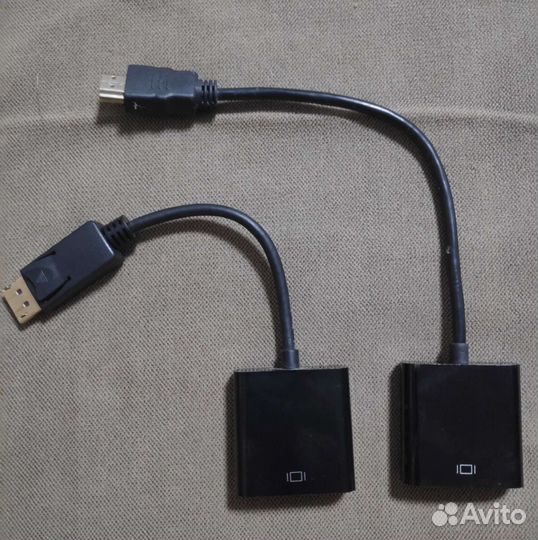 Hdmi- dvi, disport VGA, dvi-vga, dual dvi (обмен)
