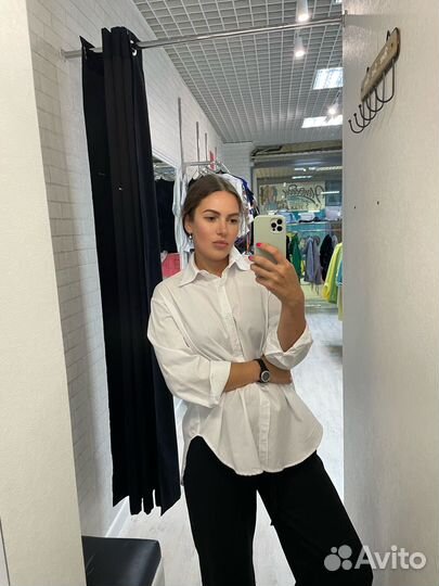 Рубашка белая