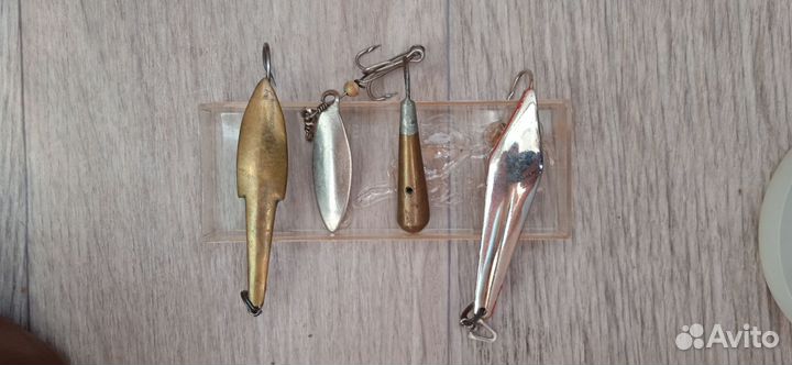 Катушки, блёсны,рыболовные принадлежности СССР