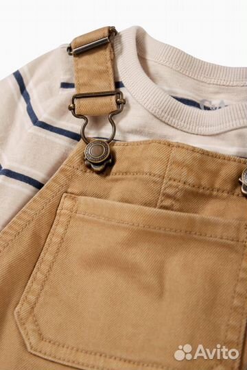 Детский Комплект комбинезон джинсовый c&a 74