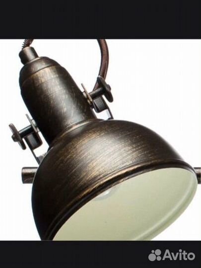 Спот Люстра Лофт Светильник 4 лампочки