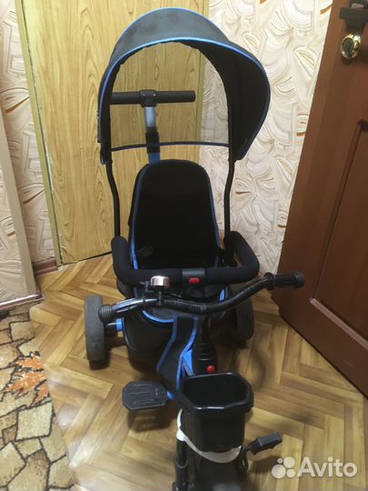 Детский велосипед с ручкой бу