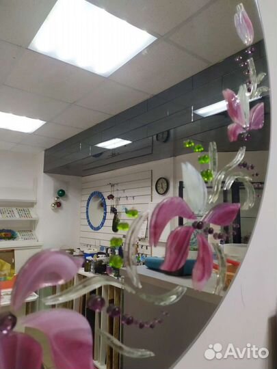 Зеркало фьюзинг. Витраж