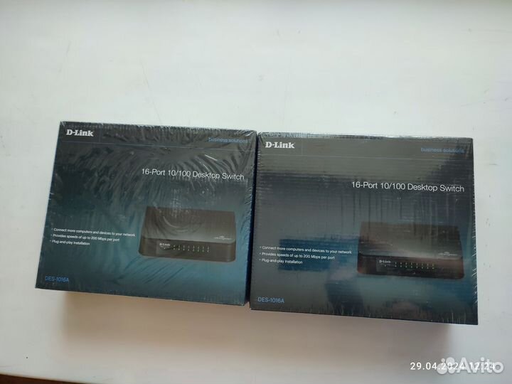 Коммутатор D-link 16, Des-1016A