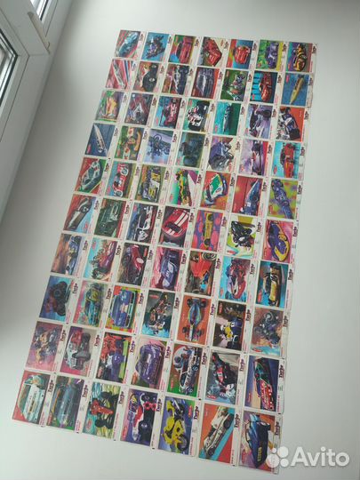 Полная серия turbo спорт 71-140.Вкладыши от жвачки