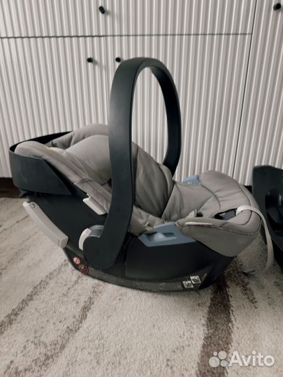 Автолюлька cybex с базой и адаптерами