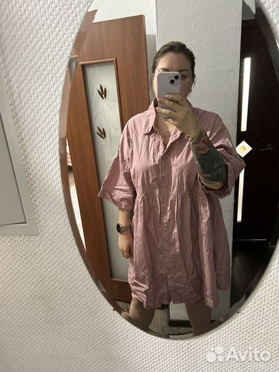 Платье-рубашка летнее