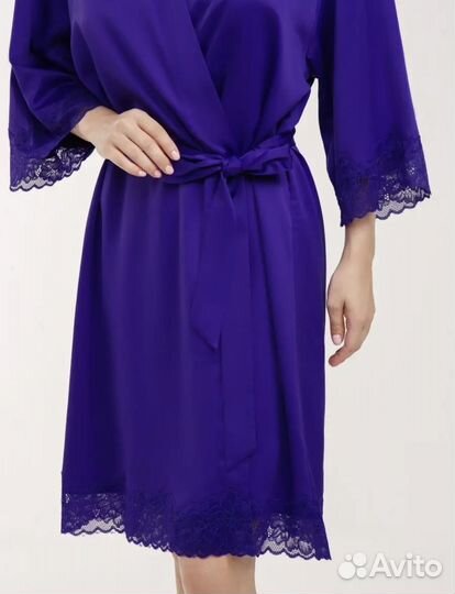 Халат и шорты с топом