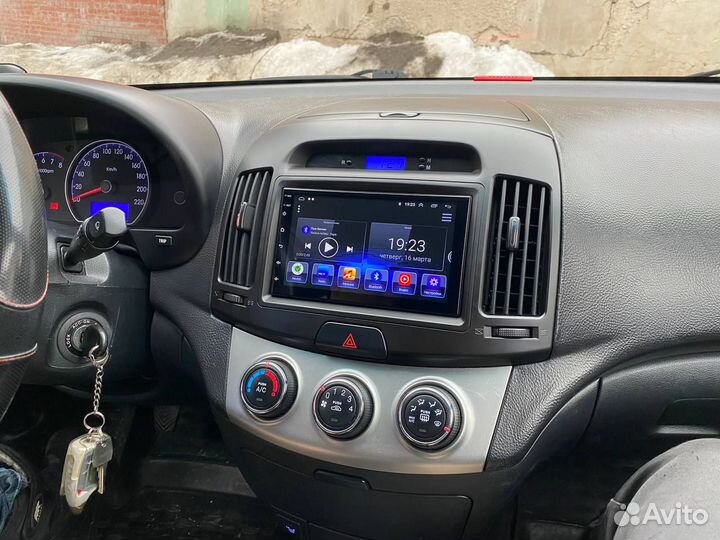 Android магнитола Hyundai Elantra HD, есть Teyes