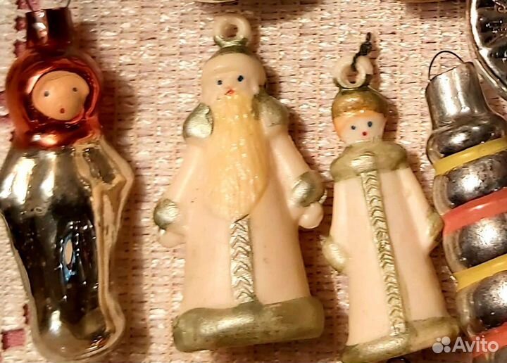 Елочные игрушки из 50х СССР