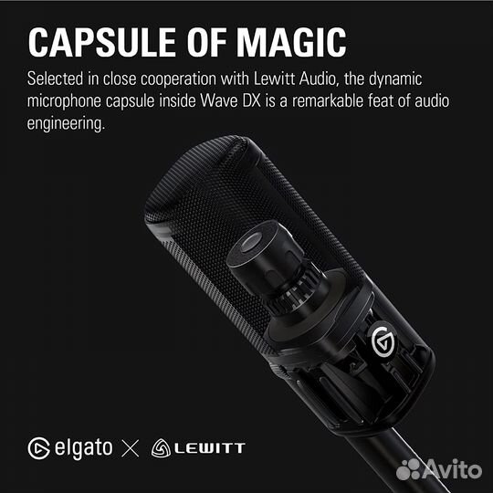 Микрофон Elgato Wave DX