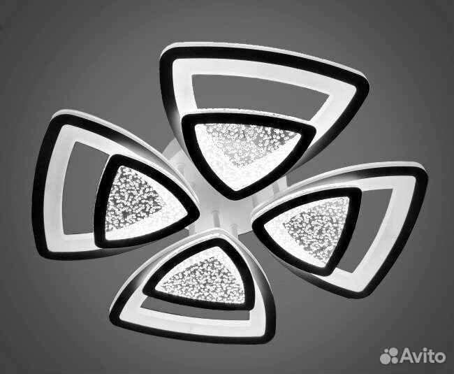 Люстра LED потолочный 19191/2+2 116 W пду OG