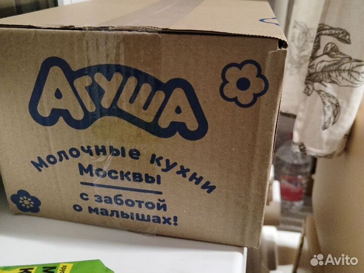 Фруктовое пюре агуша