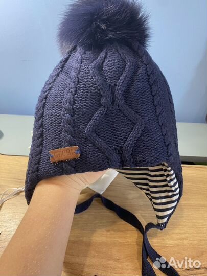 Шапка Chobi зимняя для мальчика