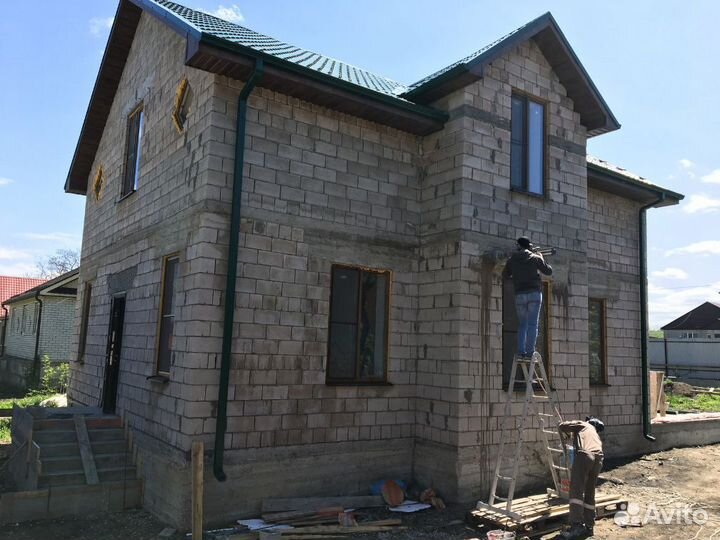 Строительство домов под ключ за 6 мес (Забор в Под