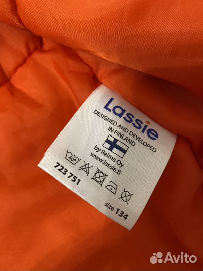 Куртка зимняя lassie 134 +6