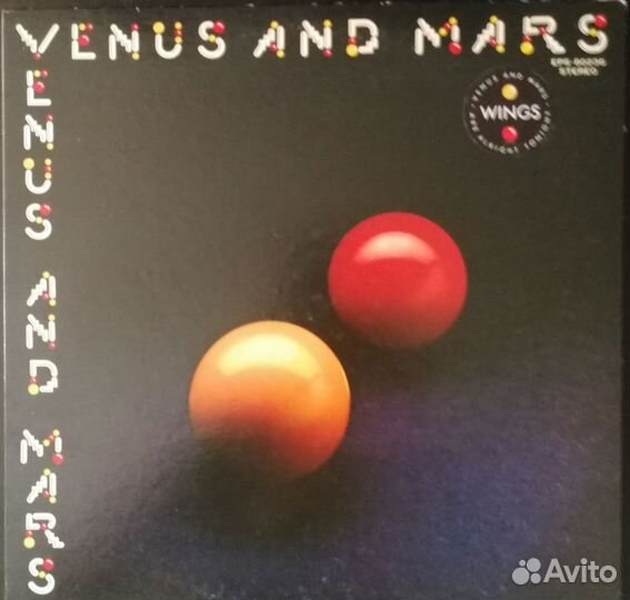 Wings venus and Mars 1975