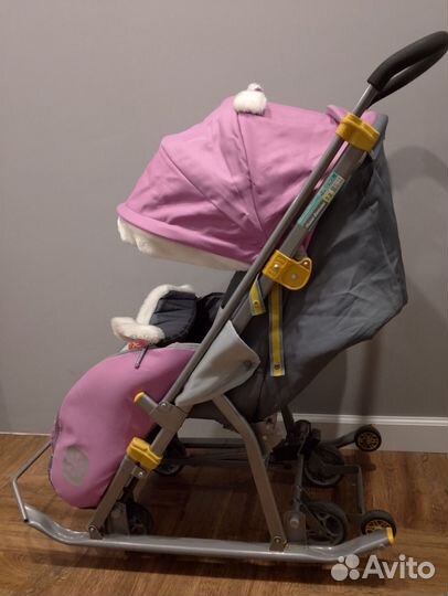 Санки коляска ника kids