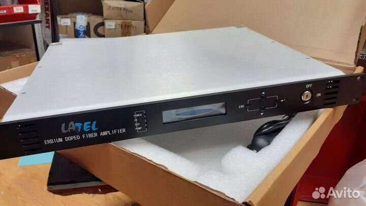 Оптический усилитель 1550 latel, 2 выхода х 16 дБм