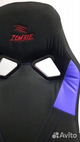 Кресло игровое Zombie Runner blue