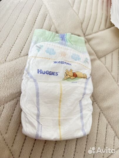 Подгузники haggies elite Soft 36 штук