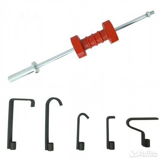 Молоток обратный С набором крюков WDK-65060
